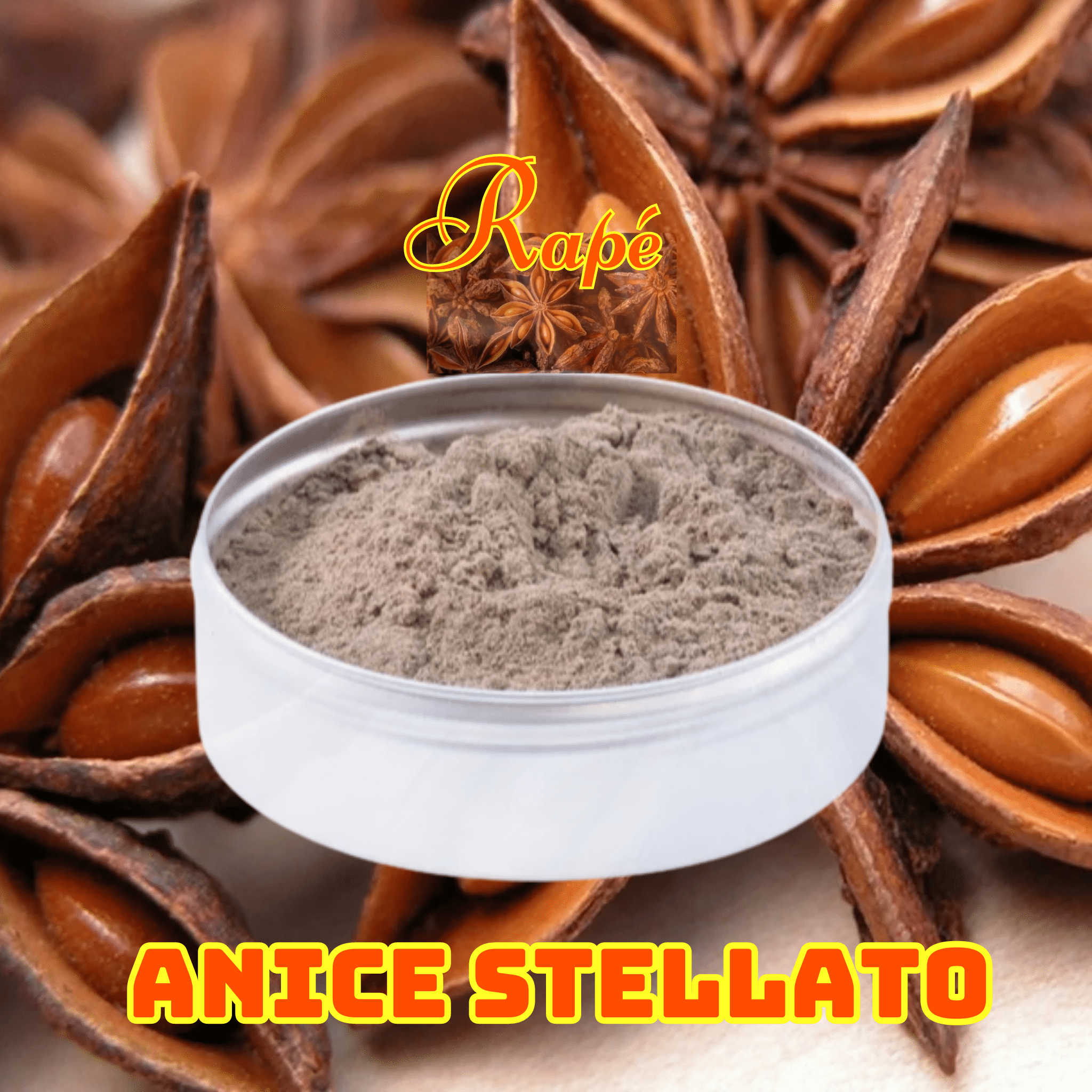 Rapé Anice Stellato - Bronco-Antisettico Rilassante Diuretico Rapé Anice Stellato - Bronco-Antisettico Rilassante Diuretico