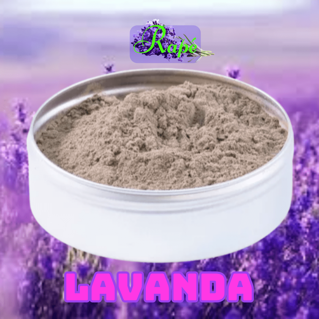 Rapé Lavanda - Tranquillante, Serenità e Purezza: cos'è, origini, effetti e uso consapevole Rapé Lavanda calmante, ansiolitico, antimicrobico e antinfiammatorio