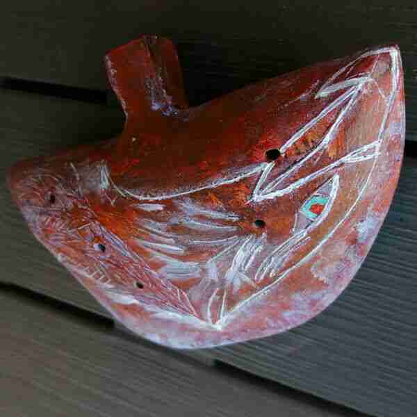 Ocarina Balena Piumata Ocarina-Balena-Piumata-Pentatonica-A3-Scala-Bassa-A-Okarina-Terra-cotta-353853544853-2