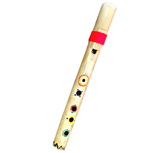 Flauto Siyotanka Baby Rainbow Flauto-Siyotanka-Baby-Rainbow-Homemade-Nativo-Sciamanico-Pentagonale-Suono-Anima-353852703464-3