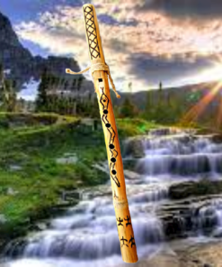 Флейта Siyotanka Змея Flauto-Siyotanka-Serpente-Homemade-Nativo-Sciamanico-Pentagonale-Con-Custodia- -7