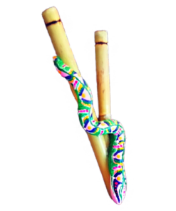 Kuripe Grande Serpente - Mixcolor Primordiale in Bamboo — изображение 3